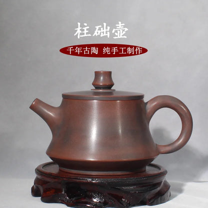 Nixing teapot tea pot filter Simple Teapot handmade nixing clay customized gifts authentic Carving Teapot theiere