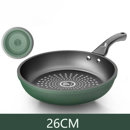 Non-Stick Pan Panelas antiaderentes Kitchen Pan Fogão a gás panela universal Non-Stick Pan With Lid No Oily Fume Frying Pan