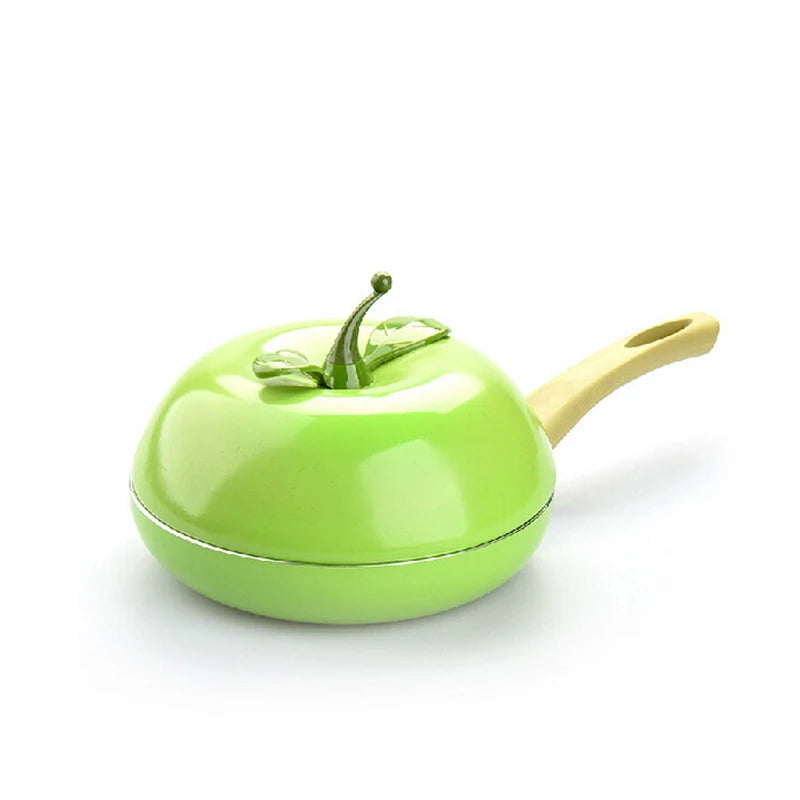 Non-stick Fruit Frying Pan Color Saucepan Ceramic Pan Grill Pan Cast Aluminum Fry Pan Cookware Gas Induction Cooker Applicable