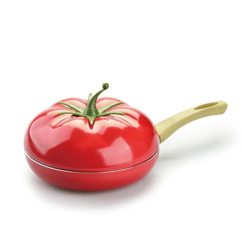 Non-stick Fruit Frying Pan Color Saucepan Ceramic Pan Grill Pan Cast Aluminum Fry Pan Cookware Gas Induction Cooker Applicable