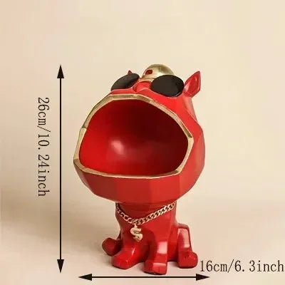 Nordic Light Luxury Creative Big Mouth Dog Key To Collect Xuanguan Coffee Table Decoration Wedding Joe Moved To A New Home Gift