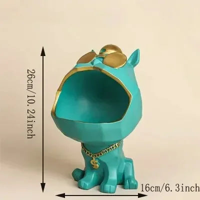 Nordic Light Luxury Creative Big Mouth Dog Key To Collect Xuanguan Coffee Table Decoration Wedding Joe Moved To A New Home Gift