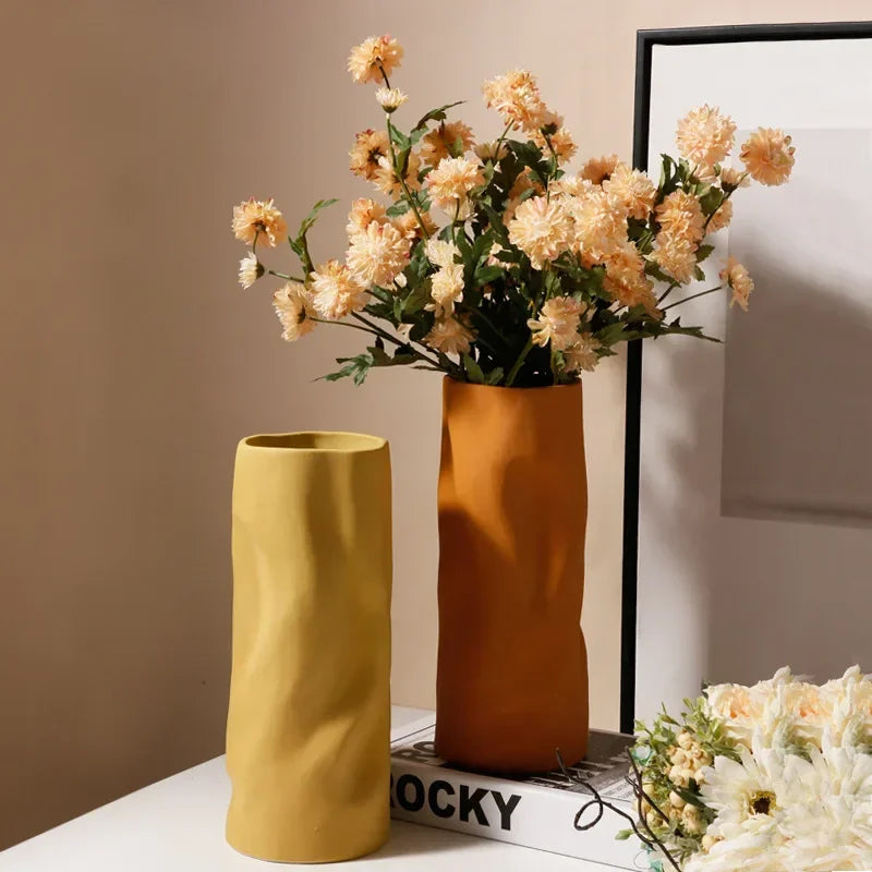 Nordic ins Ceramic Flower Pot Desktop Wedding Decoration Home Garden Decoration Miniature Jardin Garden-decoration Wedding Gifts