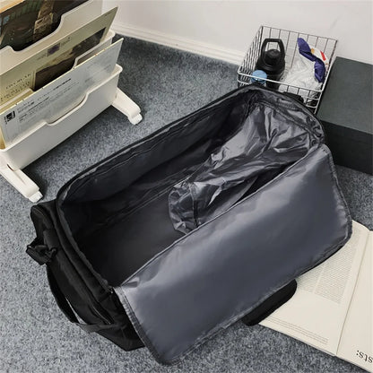 Nylon Men Large Shoulder Bags Men Crossbody Bag High-capacity Travel High Quality Vintage Totes Casual Shoulder Bag