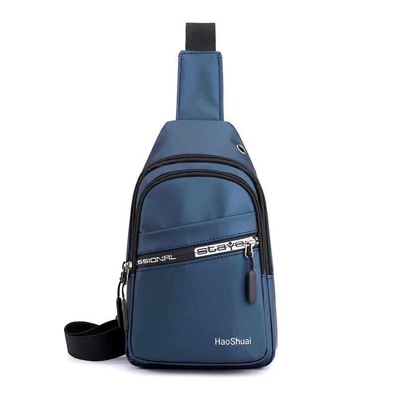 Nylon Men Rucksack Messenger Chest Pack Daypack Bag Fashion Travel Military Male Shoulder Bags Single Knapsack Backpack New