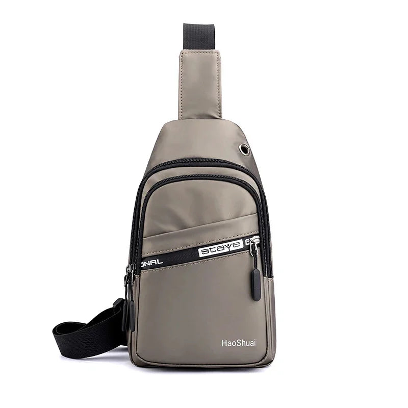Nylon Men Rucksack Messenger Chest Pack Daypack Bag Fashion Travel Military Male Shoulder Bags Single Knapsack Backpack New