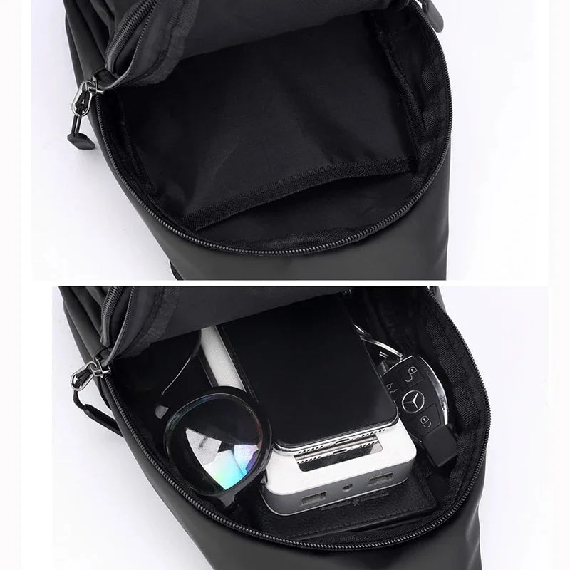 Nylon Men Rucksack Messenger Chest Pack Daypack Bag Fashion Travel Military Male Shoulder Bags Single Knapsack Backpack New