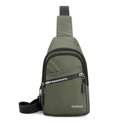 Nylon Men Rucksack Messenger Chest Pack Daypack Bag Fashion Travel Military Male Shoulder Bags Single Knapsack Backpack New