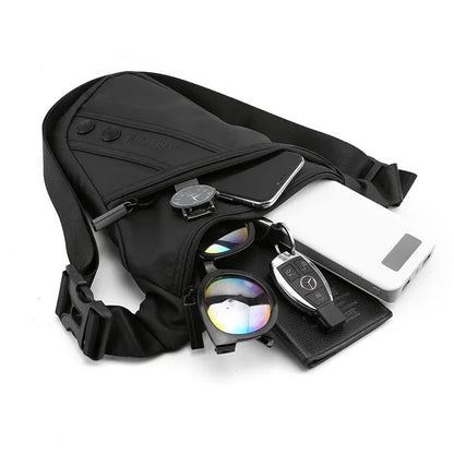Nylon Men Waist Fanny Pack Belt Thigh Bags Waterproof Casual Shoulder Male Motorcycle Rider Hip Bum Drop Leg Bag