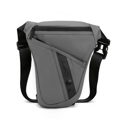 Nylon Men Waist Fanny Pack Belt Thigh Bags Waterproof Casual Shoulder Male Motorcycle Rider Hip Bum Drop Leg Bag