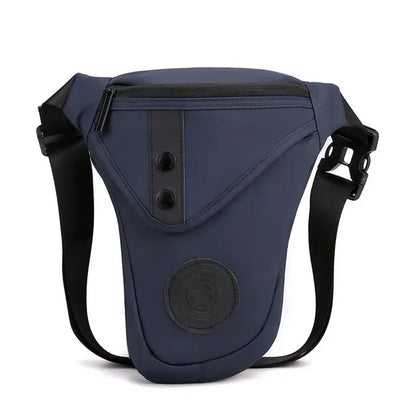 Nylon Rider Drop Leg Bag For Men Thigh Fanny Pack Motorcycle Multi-function Shoulder Messener Male Hip Bum Belt Waist Bags