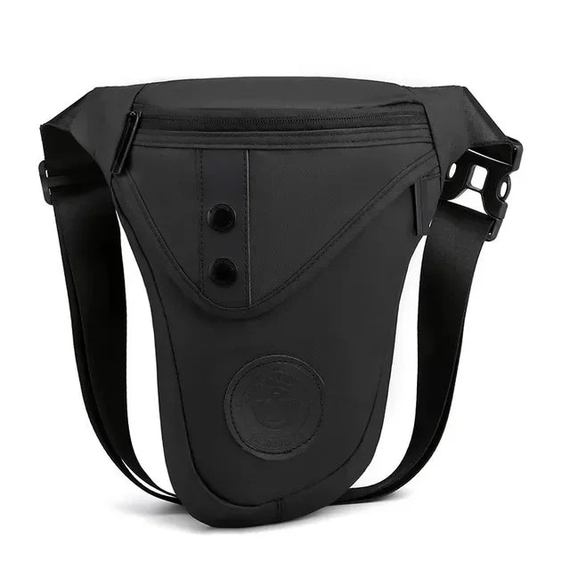 Nylon Rider Drop Leg Bag For Men Thigh Fanny Pack Motorcycle Multi-function Shoulder Messener Male Hip Bum Belt Waist Bags