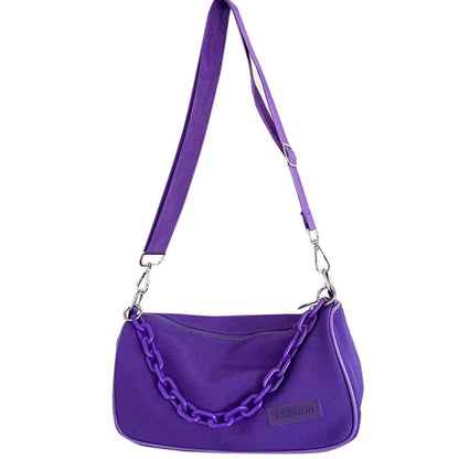 Nylon Shoulder Bag Underarm Tote Crossbody Bag Crossbody Purse Shoulder Bag Purse Sport Bag for Women Girl Dating Sport