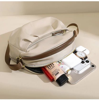 Nylon Shoulder Bag Women Fashion Crossbody Messenger Bag Ladies Casual Commuter Cell Phone Bag