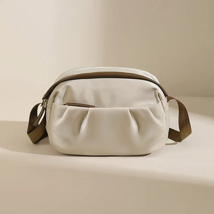 Nylon Shoulder Bag Women Fashion Crossbody Messenger Bag Ladies Casual Commuter Cell Phone Bag