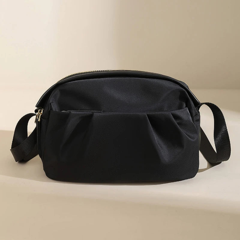 Nylon Shoulder Bag Women Fashion Crossbody Messenger Bag Ladies Casual Commuter Cell Phone Bag