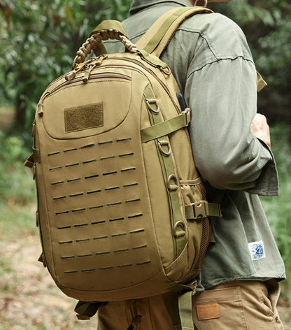 Nylon Tactical Backpack Waterproof Outdoor Bag 35L Sports Backpacks Hiking Mountaineering Camping Fishing