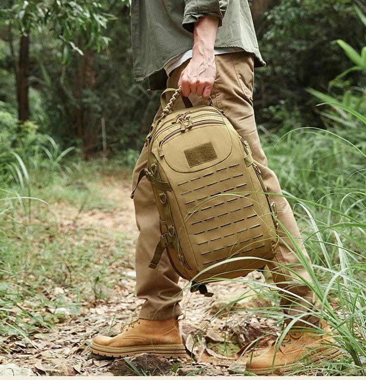 Nylon Tactical Backpack Waterproof Outdoor Bag 35L Sports Backpacks Hiking Mountaineering Camping Fishing