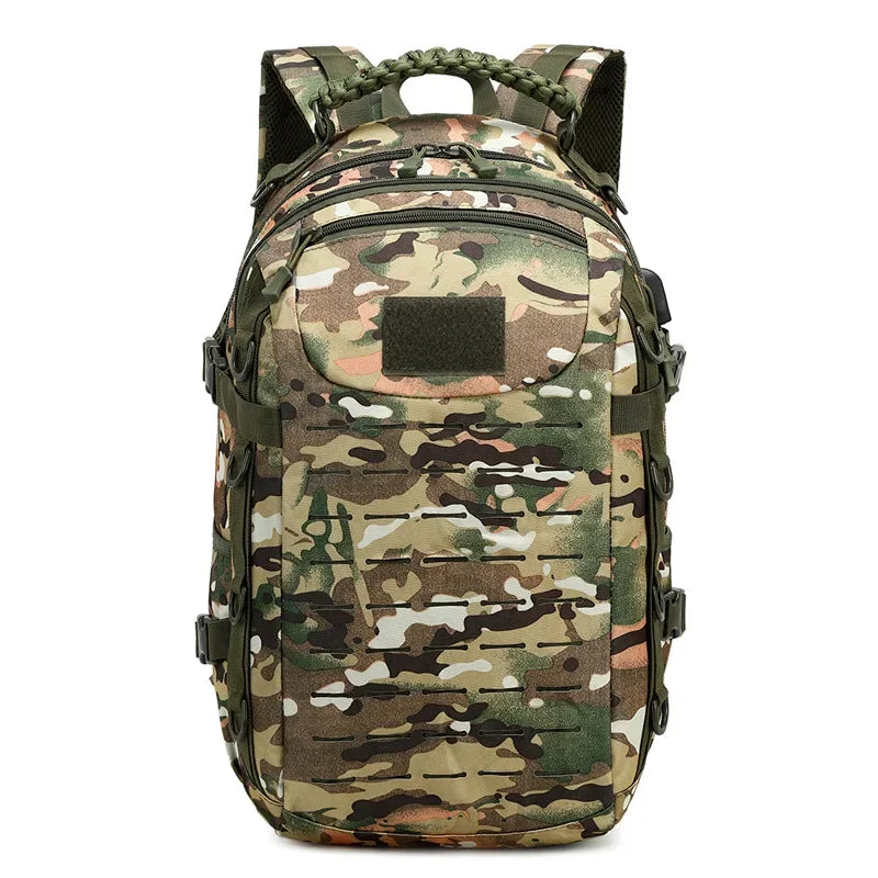 Nylon Tactical Backpack Waterproof Outdoor Bag 35L Sports Backpacks Hiking Mountaineering Camping Fishing