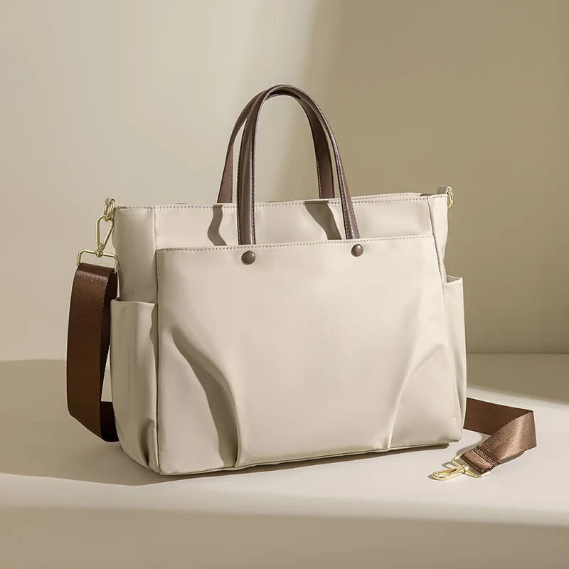 Nylon Tote Bag Laptop Bags Women Shoulder Bag Handheld Large Capacity Crossbody Bags