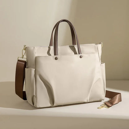 Nylon Tote Bag Laptop Bags Women Shoulder Bag Handheld Large Capacity Crossbody Bags
