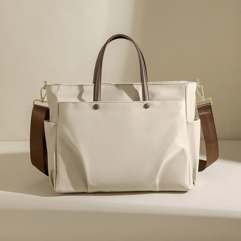 Nylon Tote Bag Laptop Bags Women Shoulder Bag Handheld Large Capacity Crossbody Bags