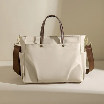 Nylon Tote Bag Laptop Bags Women Shoulder Bag Handheld Large Capacity Crossbody Bags
