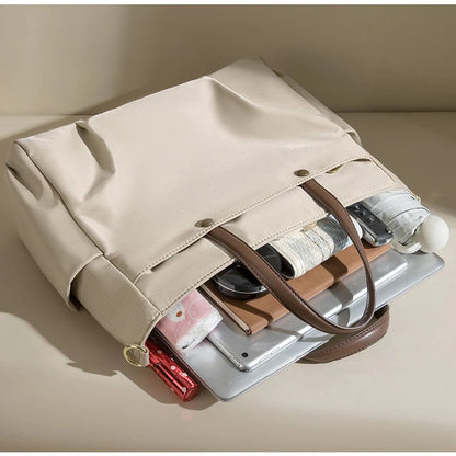 Nylon Tote Bag Laptop Bags Women Shoulder Bag Handheld Large Capacity Crossbody Bags