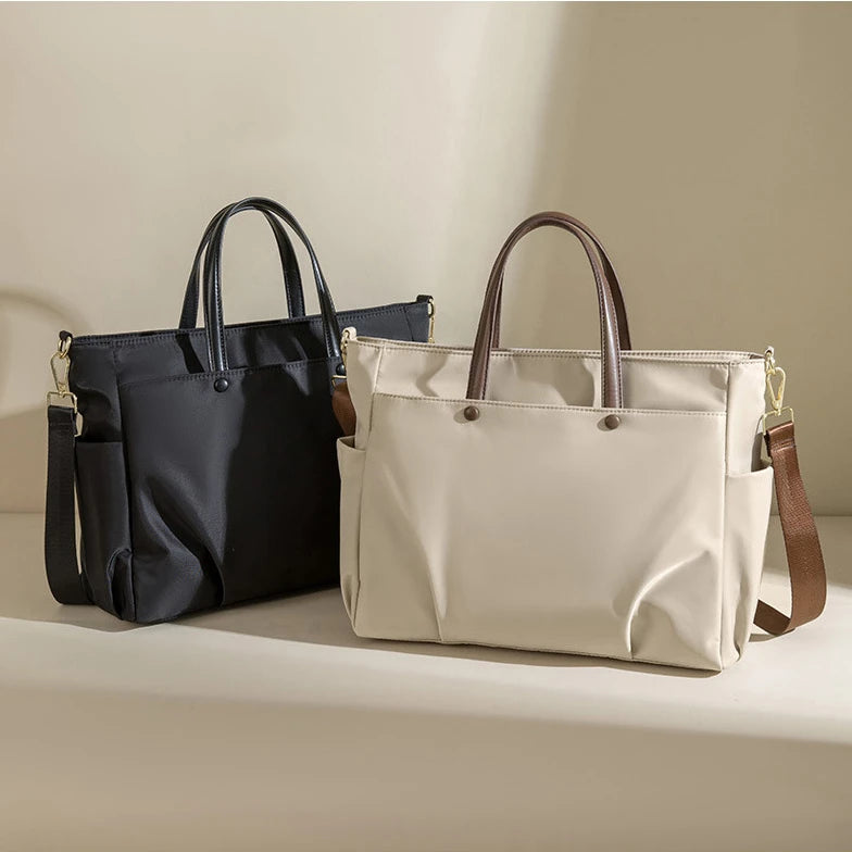 Nylon Tote Bag Laptop Bags Women Shoulder Bag Handheld Large Capacity Crossbody Bags