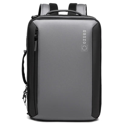 OZUKO 15.6 Inch Laptop Men Backpack Business Multifunctional USB Charging Anti-theft Oxford Waterproof Male Backpack Travel