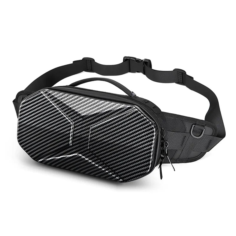 OZUKO 2024 Anti Theft Men Chest Bag Brand Fashion Cross Body Shoulder Bag Transverse Party Sling Bag Tactical Chest Bag for Men