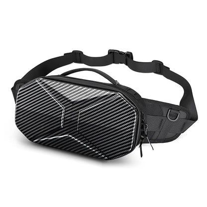 OZUKO 2024 Anti Theft Men Chest Bag Brand Fashion Cross Body Shoulder Bag Transverse Party Sling Bag Tactical Chest Bag for Men