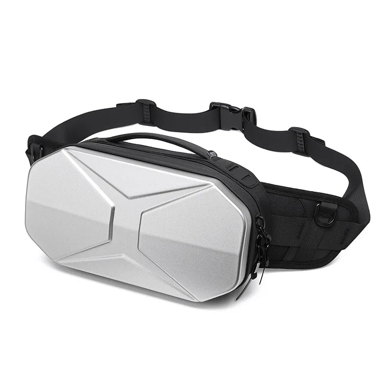 OZUKO 2024 Anti Theft Men Chest Bag Brand Fashion Cross Body Shoulder Bag Transverse Party Sling Bag Tactical Chest Bag for Men