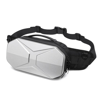OZUKO 2024 Anti Theft Men Chest Bag Brand Fashion Cross Body Shoulder Bag Transverse Party Sling Bag Tactical Chest Bag for Men