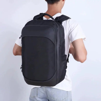 OZUKO Airplane travel backpack Backpack 15.6 Inch Business Backpack Travel Backpack Waterproof USB Charging Office Mochila