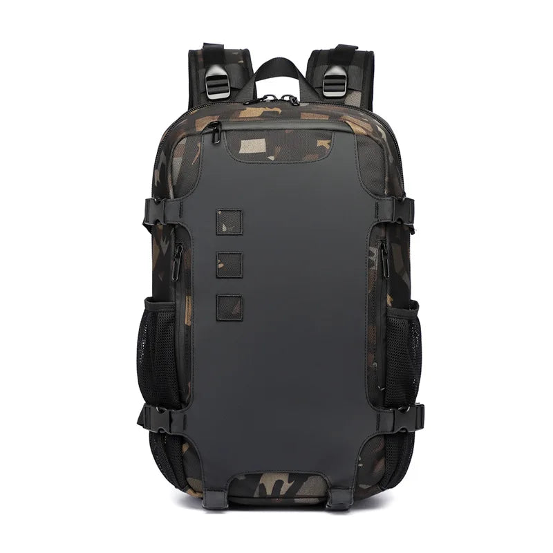 OZUKO Backpack Large 15.6 inch Laptop Backpacks USB Charging Teenager Schoolbag Male Waterproof Travel Bag Mochilas