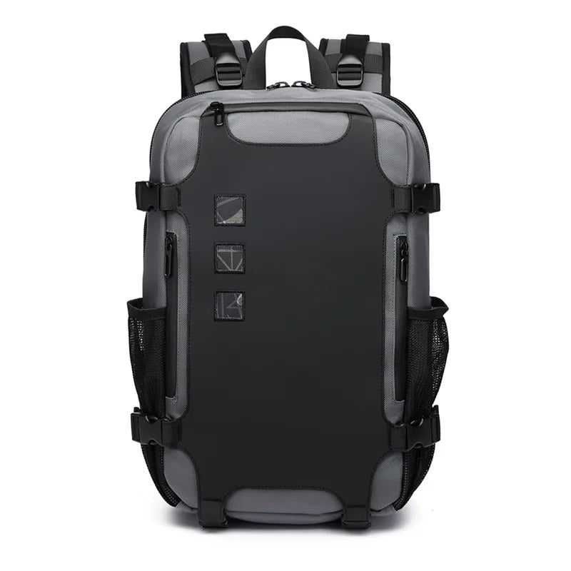 OZUKO  Backpack Large  15.6 inch Laptop Backpacks USB Charging Teenager Schoolbag Male Waterproof Travel Bag Mochilas