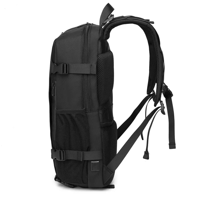 OZUKO  Backpack Large  15.6 inch Laptop Backpacks USB Charging Teenager Schoolbag Male Waterproof Travel Bag Mochilas