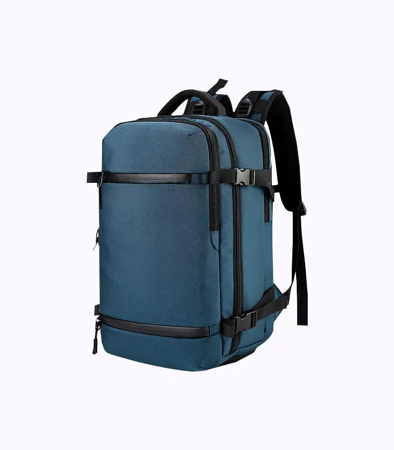 OZUKO Backpack Men travel pack Shoes Bag Male Luggage Multifunctional Backpack USB Large Waterproof 17.3 laptop Women Bag New