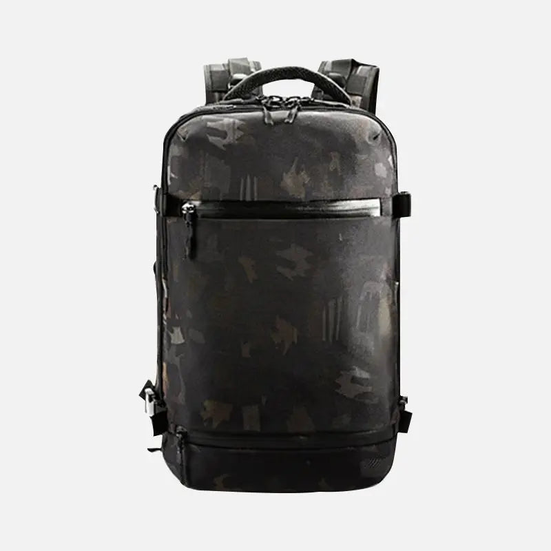 OZUKO Backpack Men travel pack Shoes Bag Male Luggage Multifunctional Backpack USB Large Waterproof 17.3 laptop Women Bag New