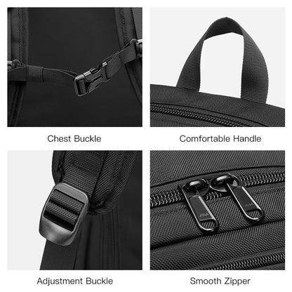 OZUKO Backpack mochila cabina 47x30x15 Student 15.6 inch Laptop School Backpacks Teenager Male Travel Fashion Bag Mochila
