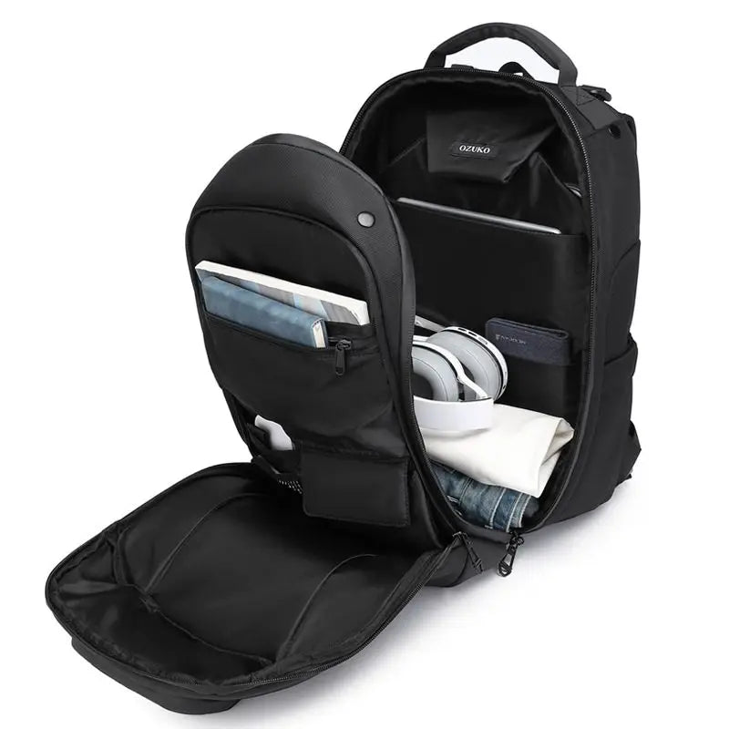 OZUKO Backpacks Multifunctional Large Capacity 16 inch Laptop Backpacks Tactical Schoolbag Male Waterproof Travel Bag Mochilas