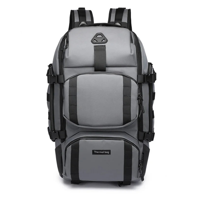 OZUKO Climbing bag Backpack Large Capacity Waterproof Backpacks 17 Laptop Backpack Travel Business Male USB Charging Bag