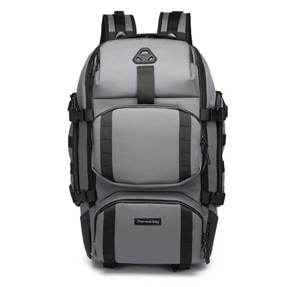 OZUKO Climbing bag Backpack Large Capacity Waterproof Backpacks 17 Laptop Backpack Travel Business Male USB Charging Bag