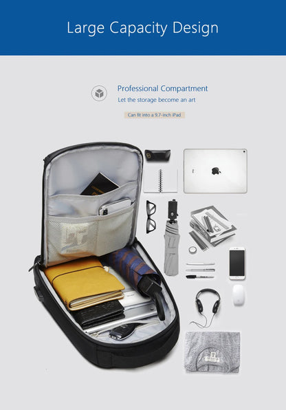 OZUKO Cross shoulder Bag Man Sling Bag Water Repellent Crossbody Bag Male Large Capacity Shoulder Bag Short Trip Messengers Bags