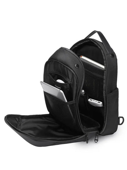 OZUKO Crossbody bag  For Men Anti Theft 15.6 Laptop Backpack Bag Waterproof Travel Bag Fashion Mochilas School crossbody bag