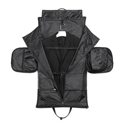 OZUKO Garment bag Multifunction Men Suit Storage Large Capacity Luggage Handbag Male Waterproof Travel Duffel Bag Shoes Pocket