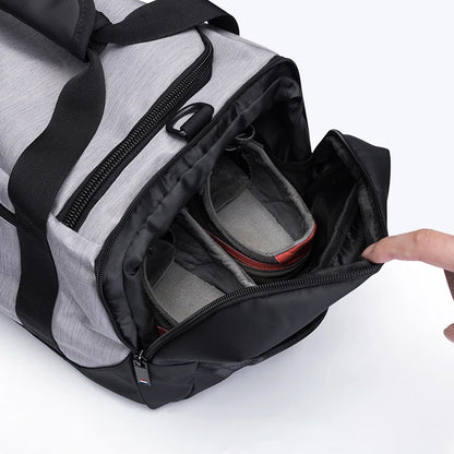 OZUKO Gym bag High Capacity Men Travel Duffle Bag Waterproof Oxford Luggage Handbags Carry On Weekend Bags for Trip