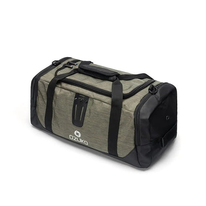 OZUKO Gym bag High Capacity Men Travel Duffle Bag Waterproof Oxford Luggage Handbags Carry On Weekend Bags for Trip