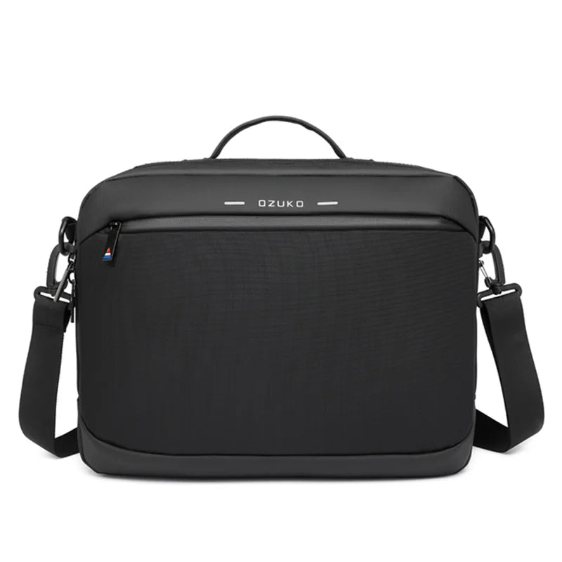 OZUKO Ipad bag  Men's Shoulder Bag Waterproof Oxford Male Travel Bags Casual 13 14 15.6 inch Notebook Laptop Bag Case Handbag
